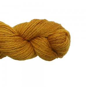 Wool Yarn, 100%, golden brown